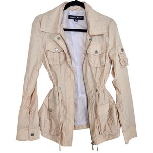 Blanc Noir - Women's Tan Windbreaker Jacket - Size S